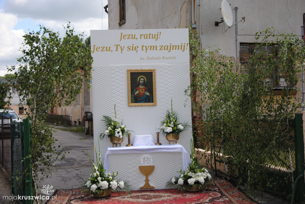 Boże Ciało w parafii św. Teresy od Dzieciątka Jezus w Kruszwicy