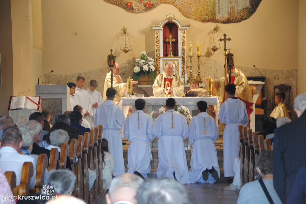 Boże Ciało w parafii św. Teresy od Dzieciątka Jezus w Kruszwicy
