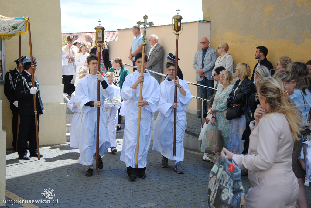 Boże Ciało w parafii św. Teresy od Dzieciątka Jezus w Kruszwicy