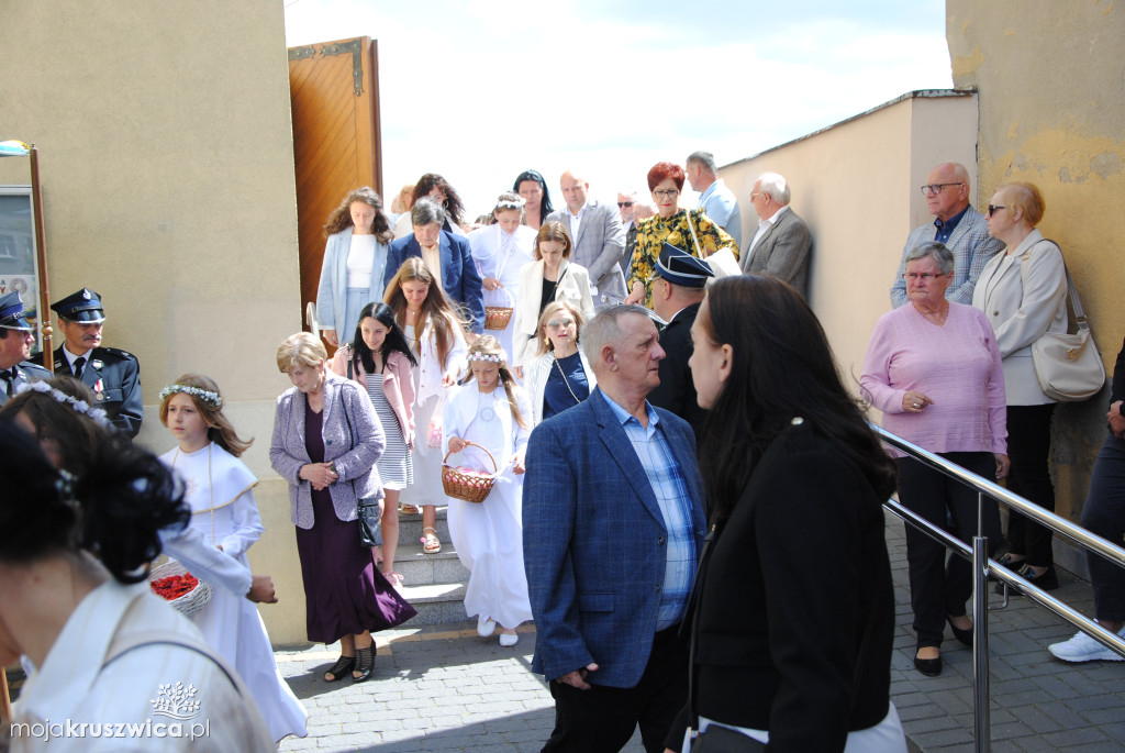 Boże Ciało w parafii św. Teresy od Dzieciątka Jezus w Kruszwicy