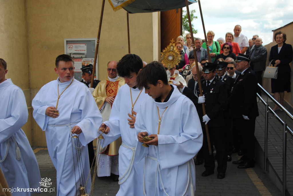 Boże Ciało w parafii św. Teresy od Dzieciątka Jezus w Kruszwicy