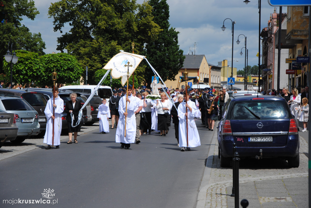 Boże Ciało w parafii św. Teresy od Dzieciątka Jezus w Kruszwicy