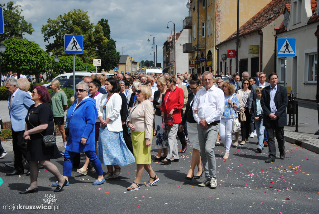 Boże Ciało w parafii św. Teresy od Dzieciątka Jezus w Kruszwicy