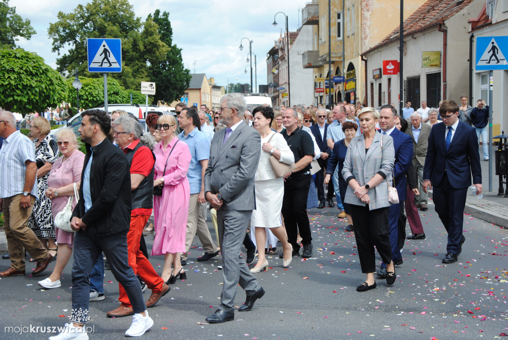 Boże Ciało w parafii św. Teresy od Dzieciątka Jezus w Kruszwicy