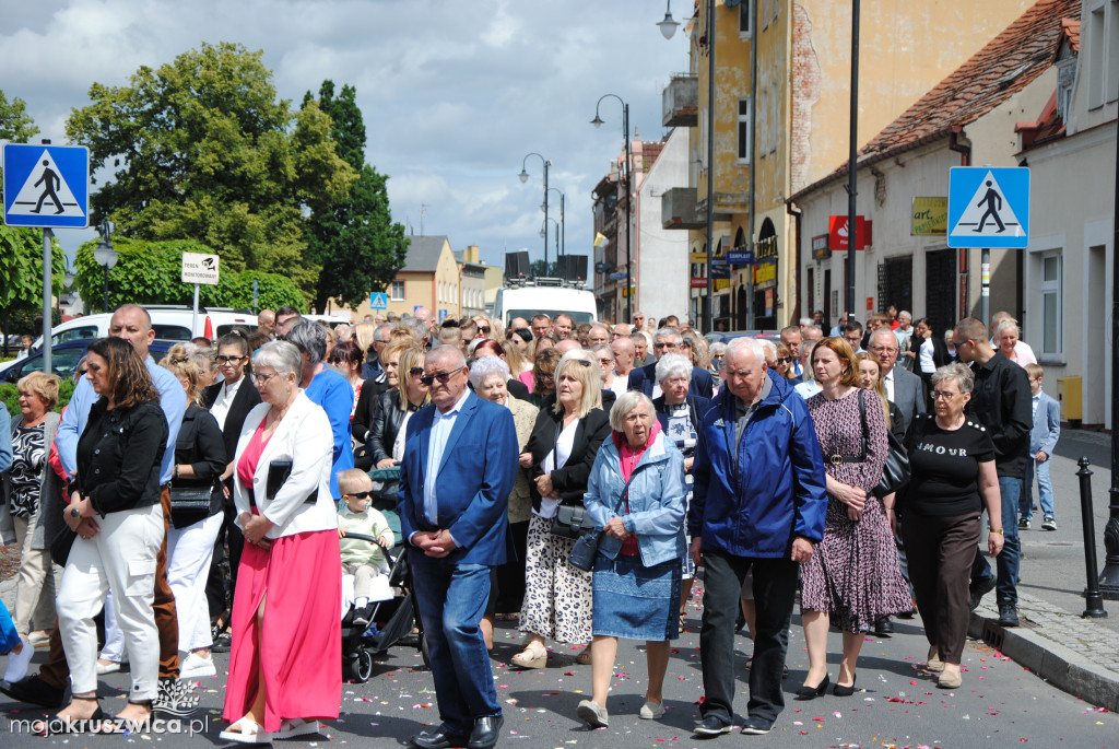 Boże Ciało w parafii św. Teresy od Dzieciątka Jezus w Kruszwicy