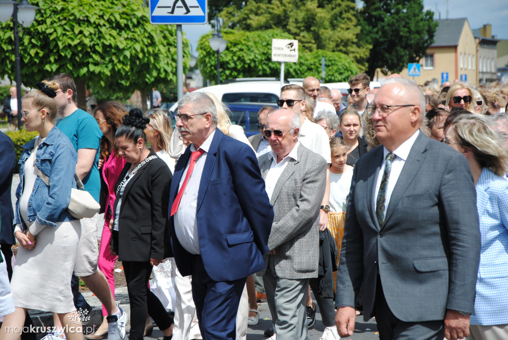 Boże Ciało w parafii św. Teresy od Dzieciątka Jezus w Kruszwicy