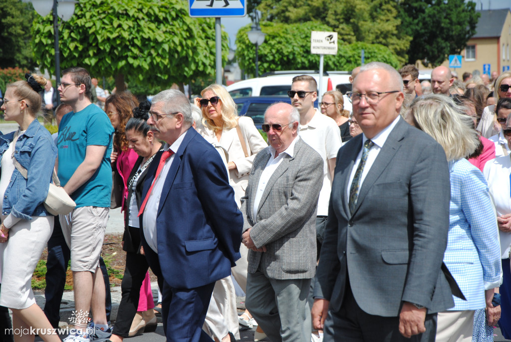 Boże Ciało w parafii św. Teresy od Dzieciątka Jezus w Kruszwicy