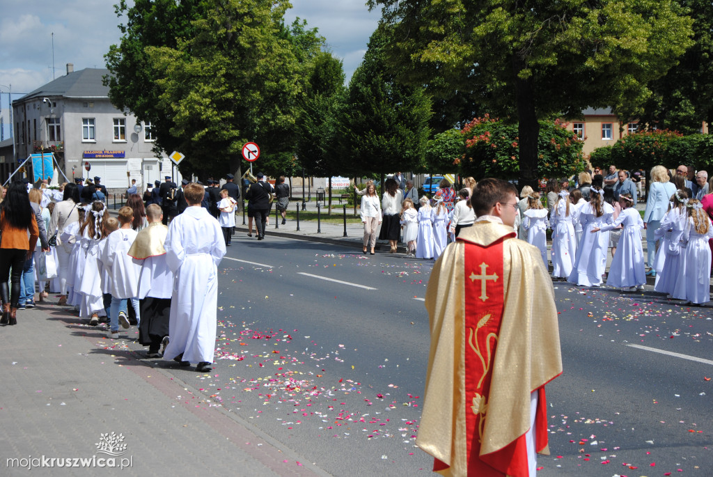 Boże Ciało w parafii św. Teresy od Dzieciątka Jezus w Kruszwicy