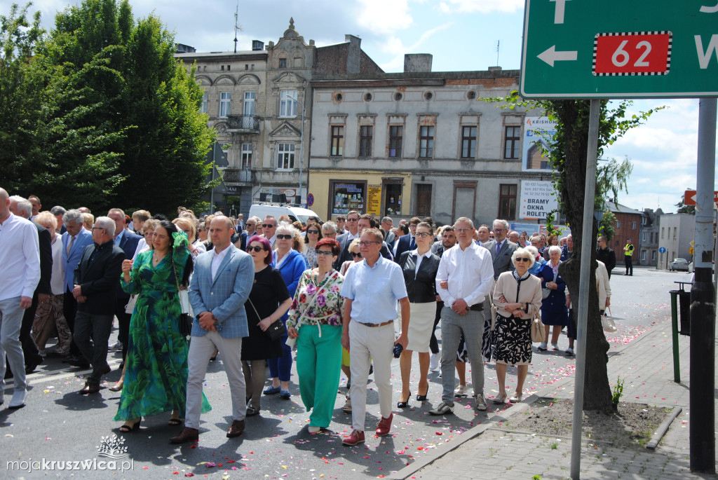 Boże Ciało w parafii św. Teresy od Dzieciątka Jezus w Kruszwicy