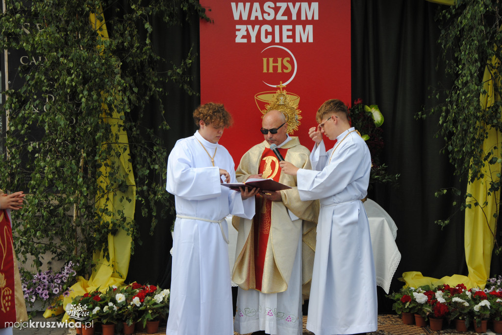 Boże Ciało w parafii św. Teresy od Dzieciątka Jezus w Kruszwicy