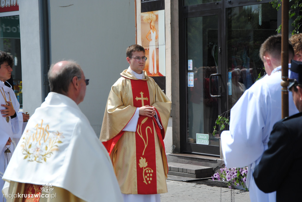 Boże Ciało w parafii św. Teresy od Dzieciątka Jezus w Kruszwicy