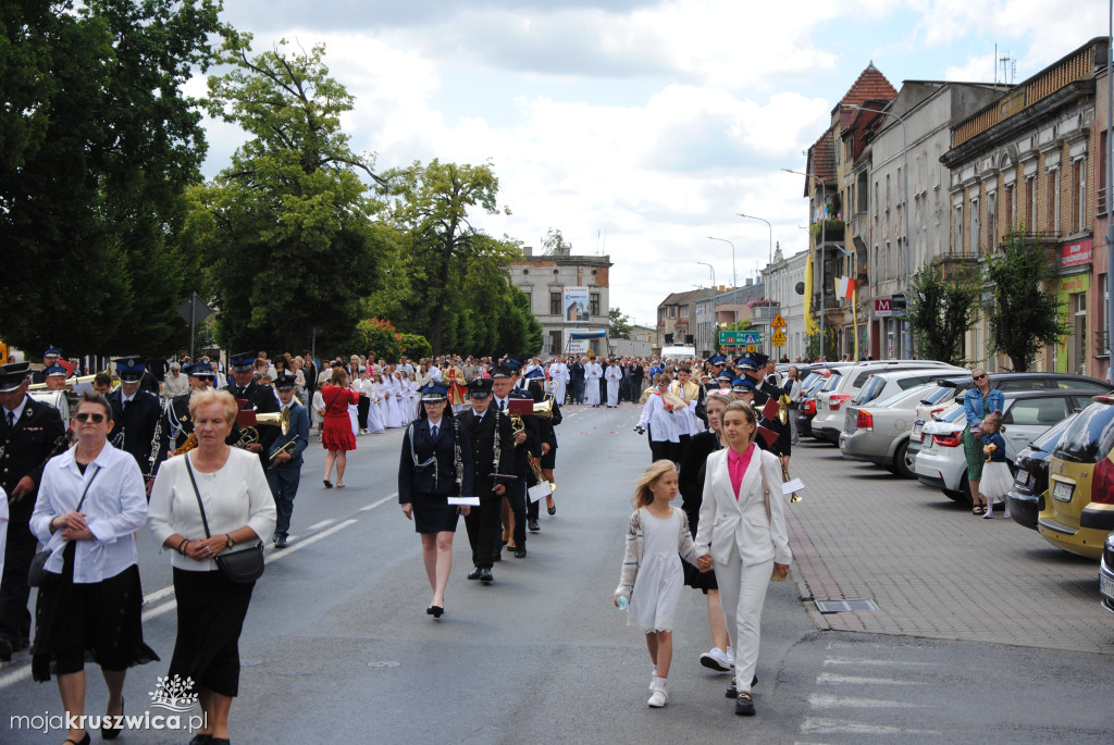 Boże Ciało w parafii św. Teresy od Dzieciątka Jezus w Kruszwicy