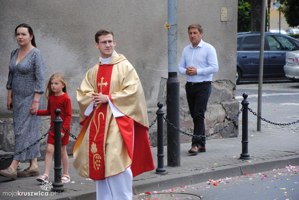 Boże Ciało w parafii św. Teresy od Dzieciątka Jezus w Kruszwicy