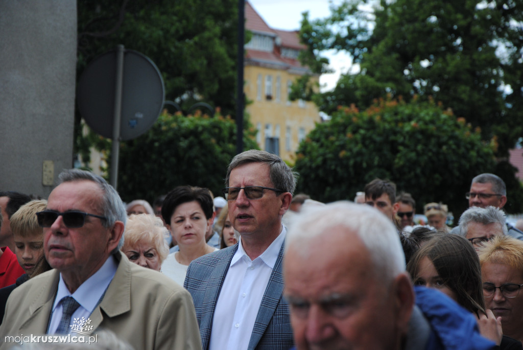 Boże Ciało w parafii św. Teresy od Dzieciątka Jezus w Kruszwicy