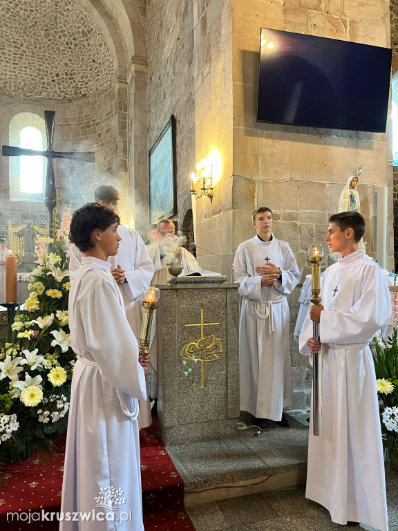 Boże Ciało w kruszwickiej kolegiacie [FOTORELACJA ANTONI SOBIERAJ/TOMASZ DOLIGALSKI]