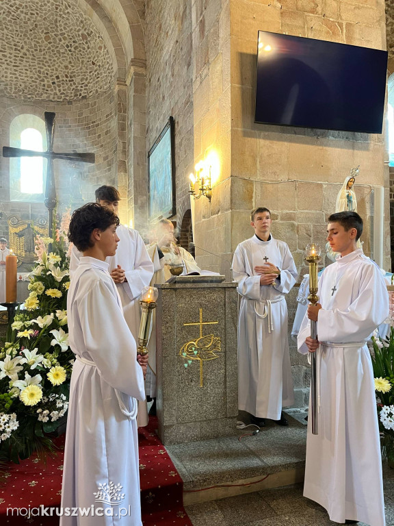 Boże Ciało w kruszwickiej kolegiacie [FOTORELACJA ANTONI SOBIERAJ/TOMASZ DOLIGALSKI]