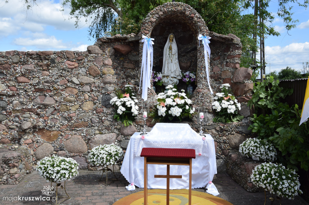 Boże Ciało w Polanowicach - wspomnienie TvK Polanowice
