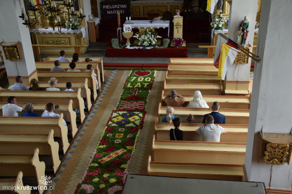 Boże Ciało w Polanowicach - wspomnienie TvK Polanowice