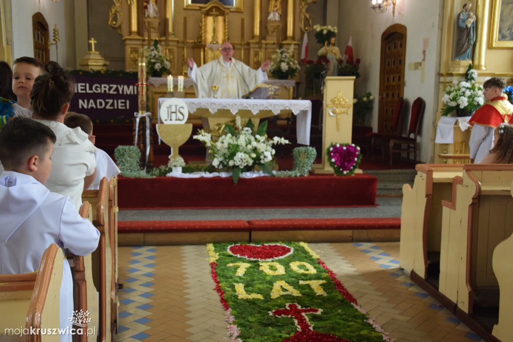 Boże Ciało w Polanowicach - wspomnienie TvK Polanowice