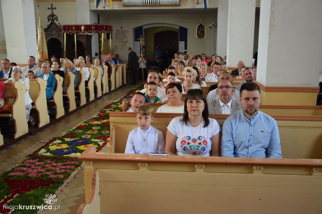 Boże Ciało w Polanowicach - wspomnienie TvK Polanowice