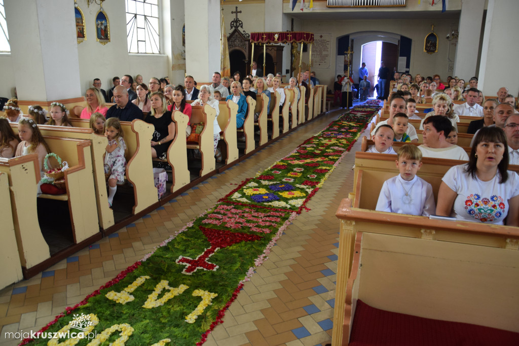 Boże Ciało w Polanowicach - wspomnienie TvK Polanowice