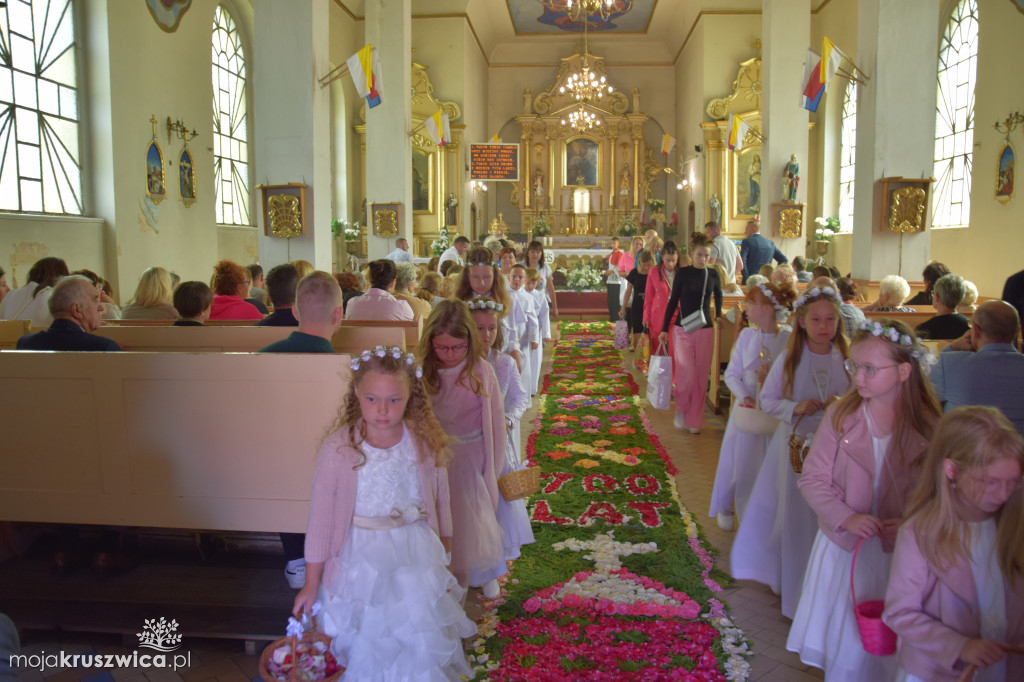 Boże Ciało w Polanowicach - wspomnienie TvK Polanowice