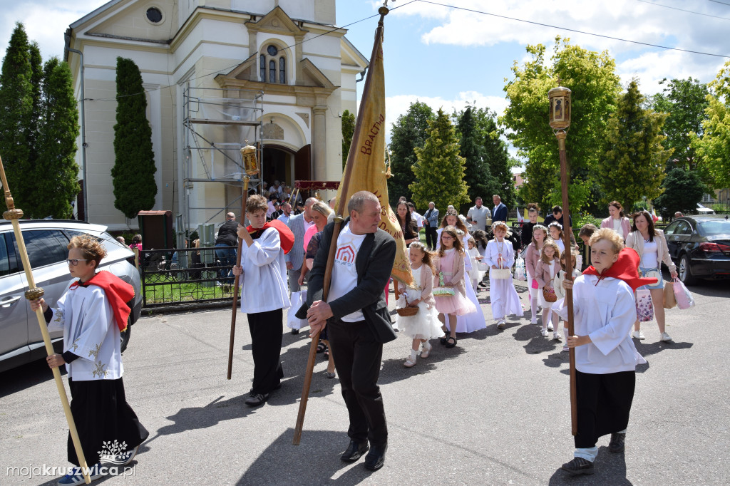 Boże Ciało w Polanowicach - wspomnienie TvK Polanowice