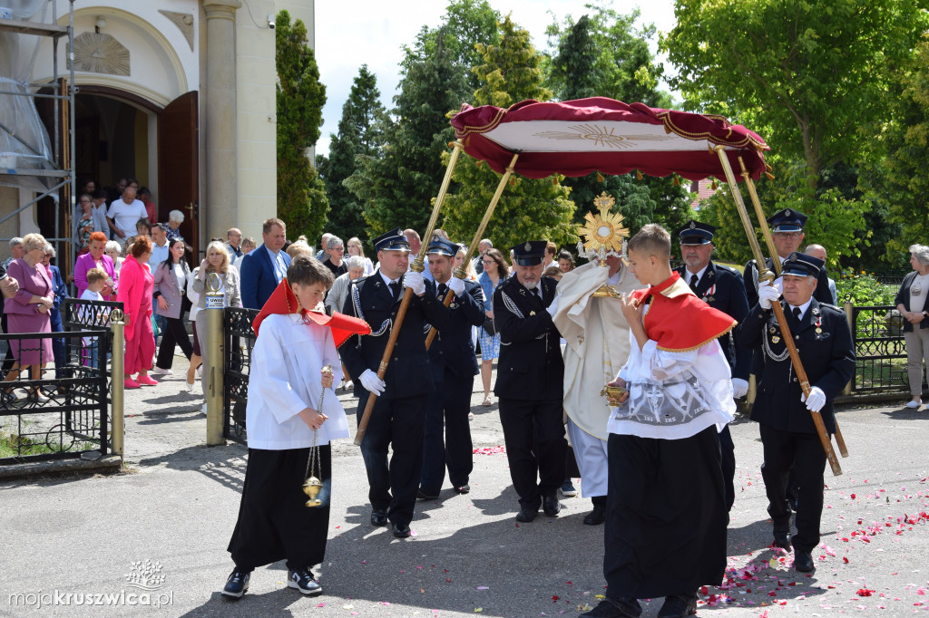 Boże Ciało w Polanowicach - wspomnienie TvK Polanowice