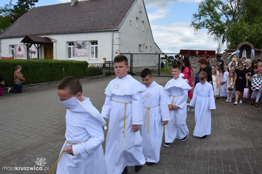 Boże Ciało w Polanowicach - wspomnienie TvK Polanowice
