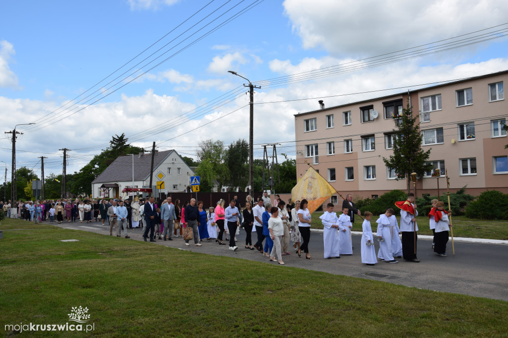 Boże Ciało w Polanowicach - wspomnienie TvK Polanowice