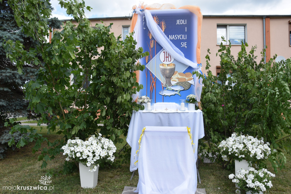 Boże Ciało w Polanowicach - wspomnienie TvK Polanowice