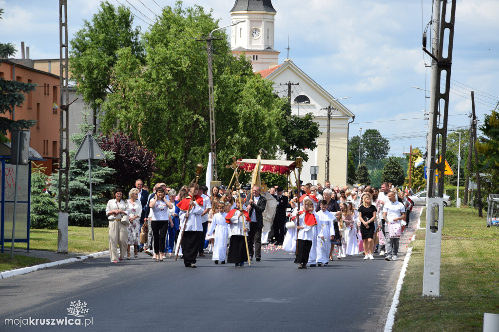 Boże Ciało w Polanowicach - wspomnienie TvK Polanowice