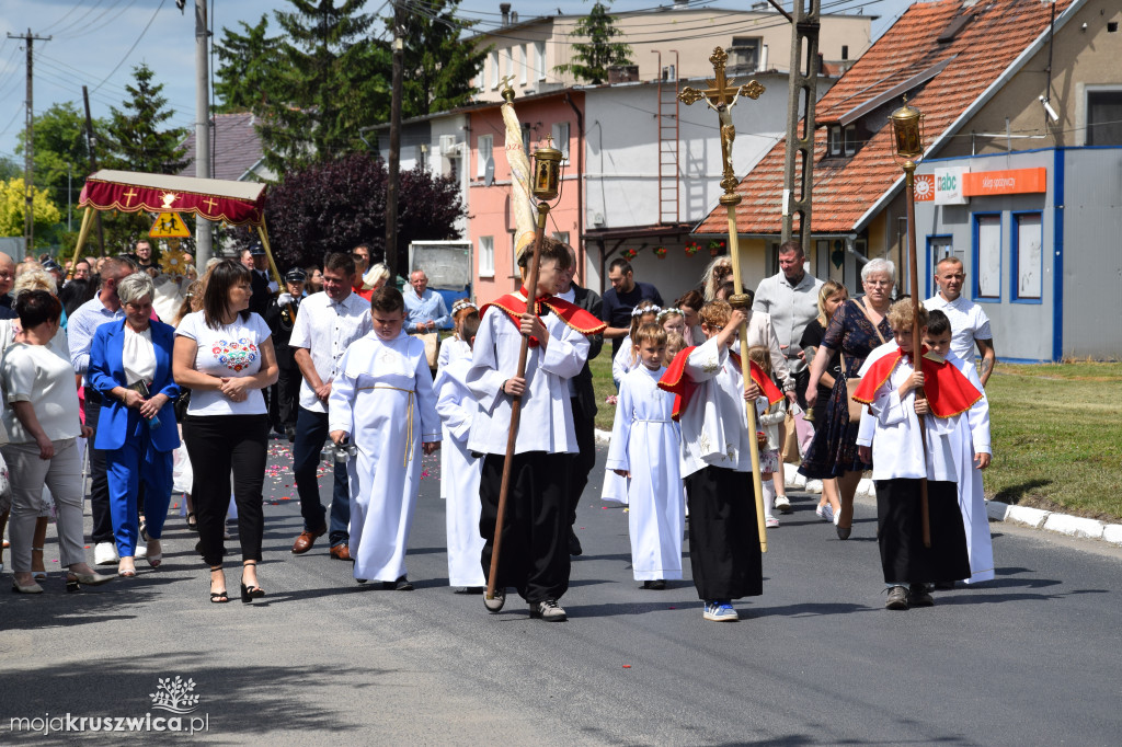 Boże Ciało w Polanowicach - wspomnienie TvK Polanowice