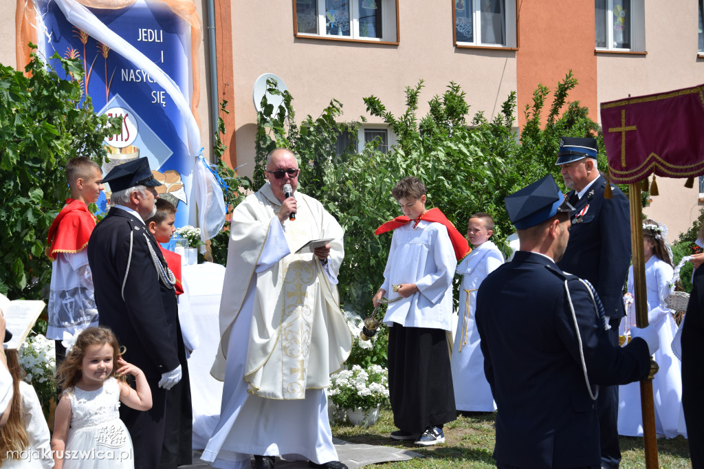 Boże Ciało w Polanowicach - wspomnienie TvK Polanowice