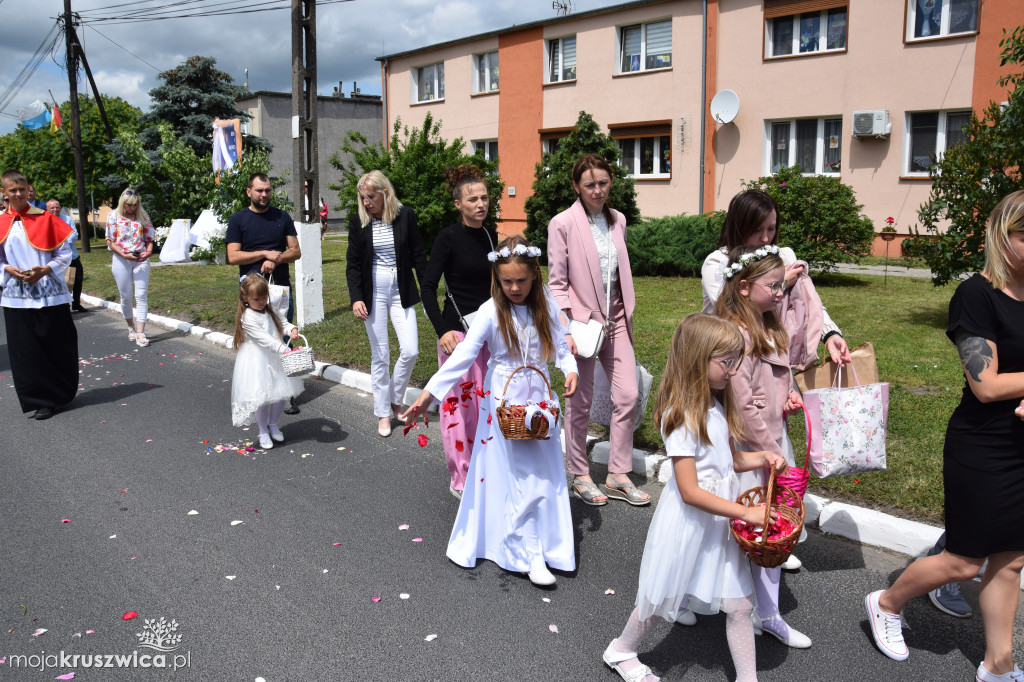 Boże Ciało w Polanowicach - wspomnienie TvK Polanowice