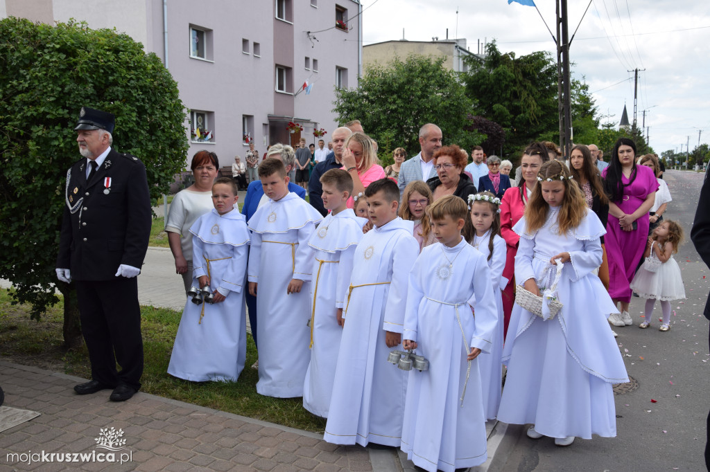 Boże Ciało w Polanowicach - wspomnienie TvK Polanowice