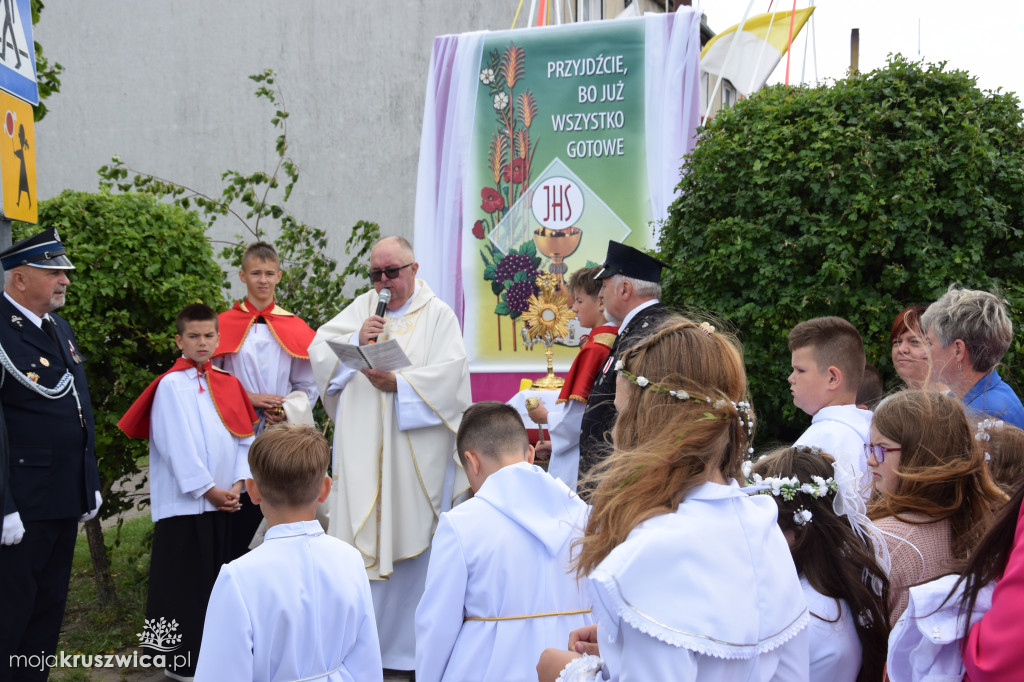 Boże Ciało w Polanowicach - wspomnienie TvK Polanowice