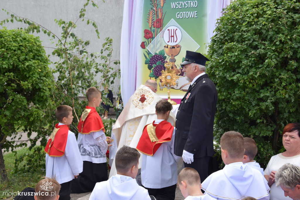 Boże Ciało w Polanowicach - wspomnienie TvK Polanowice