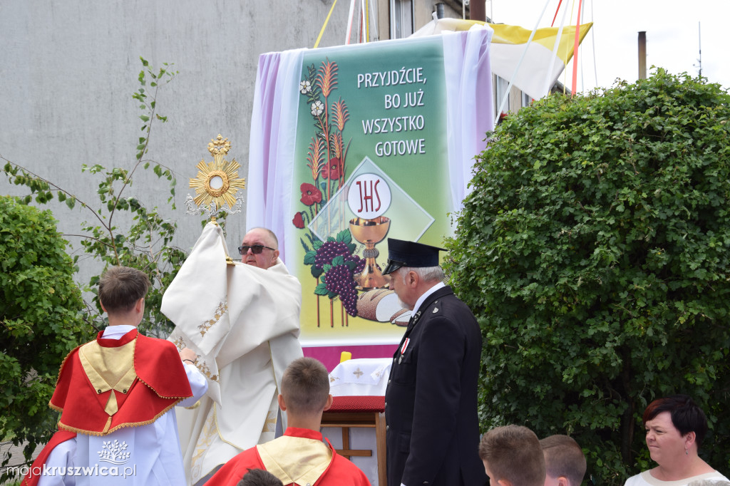 Boże Ciało w Polanowicach - wspomnienie TvK Polanowice