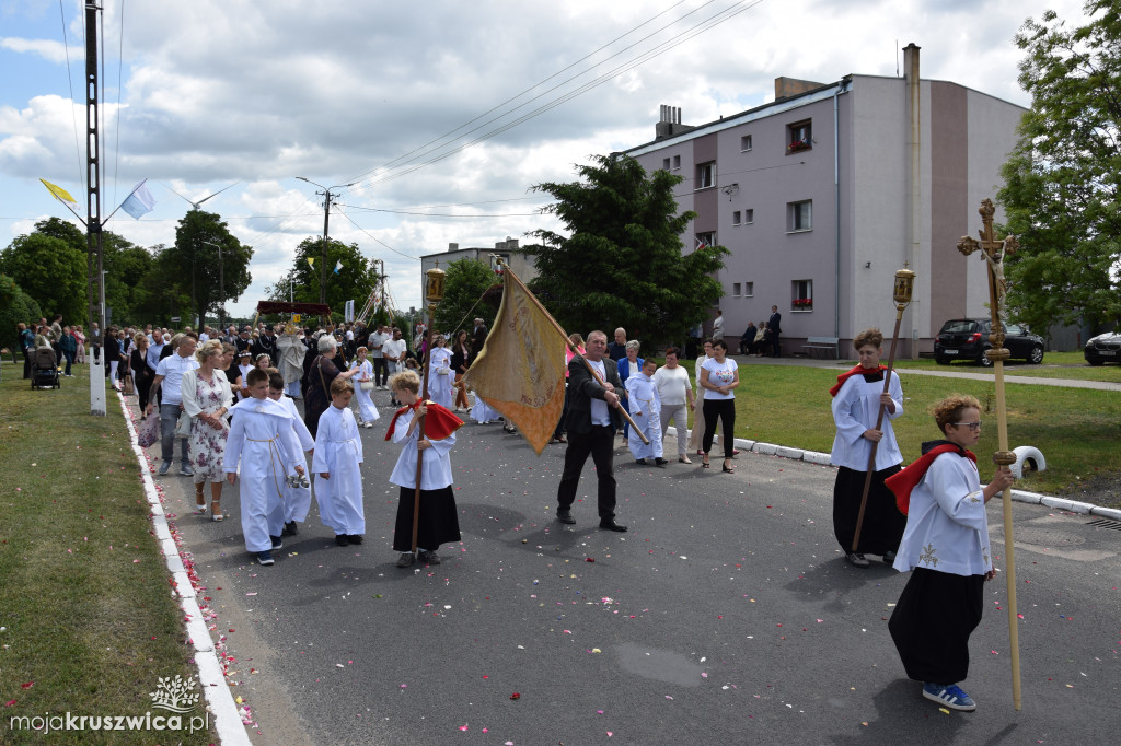 Boże Ciało w Polanowicach - wspomnienie TvK Polanowice