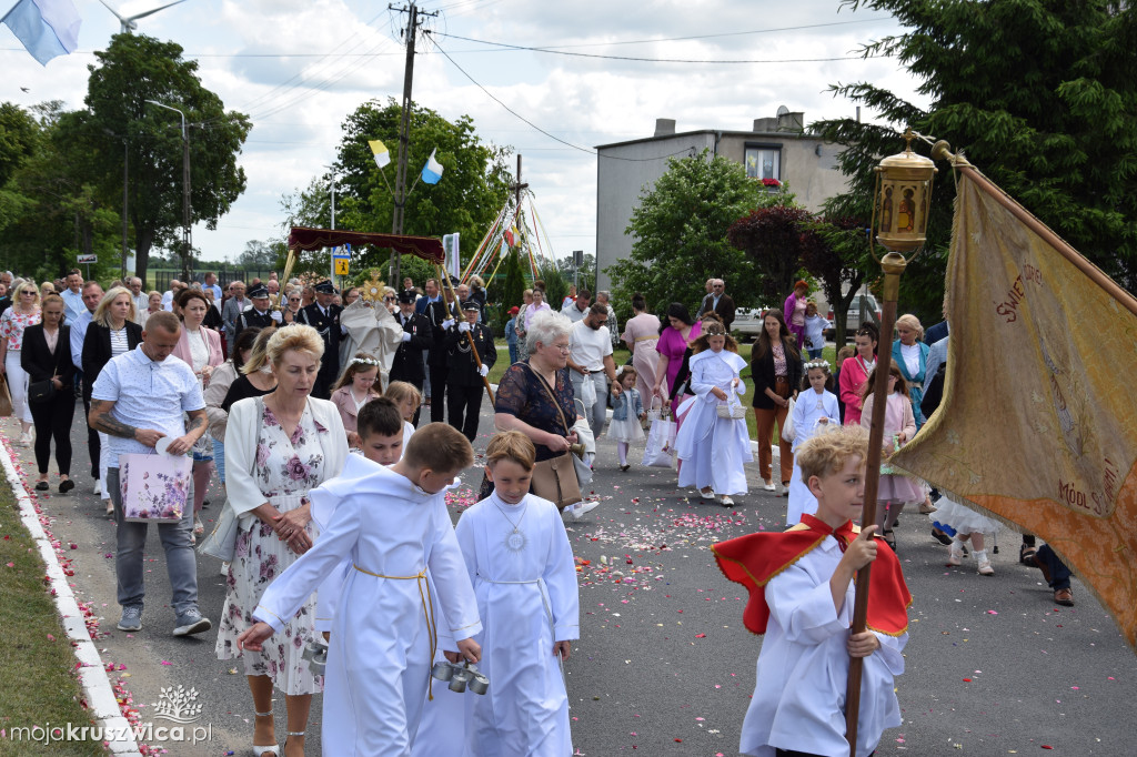 Boże Ciało w Polanowicach - wspomnienie TvK Polanowice