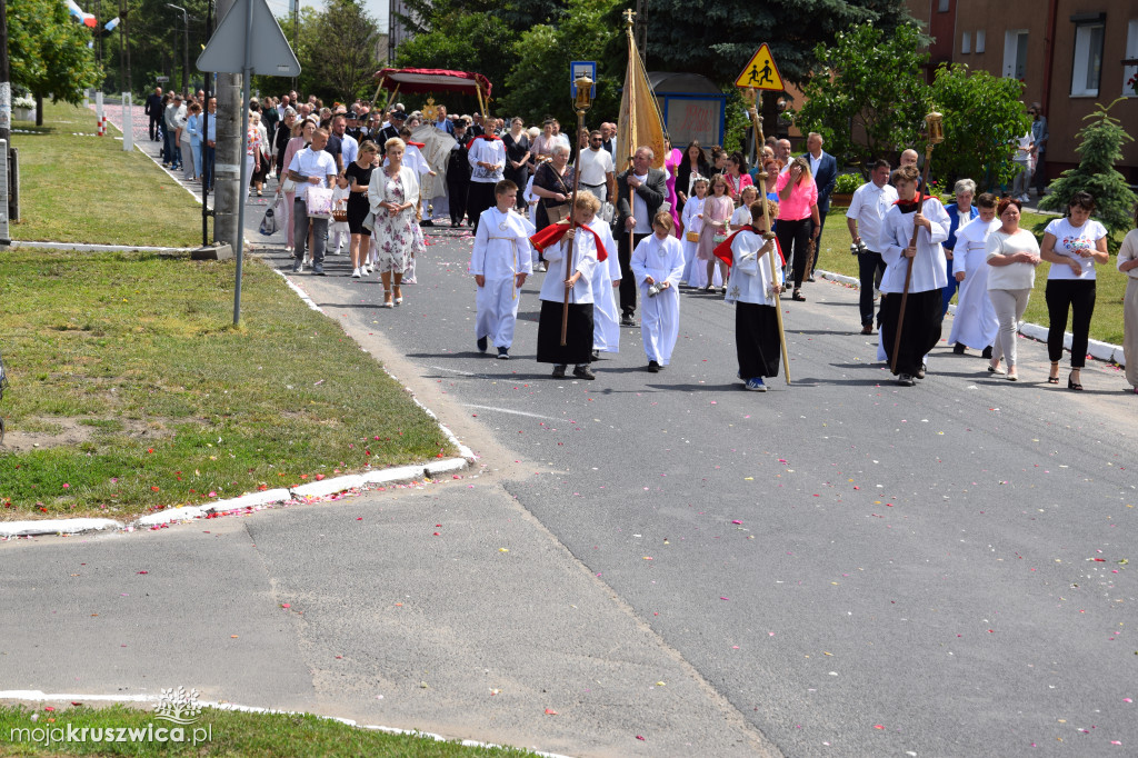 Boże Ciało w Polanowicach - wspomnienie TvK Polanowice