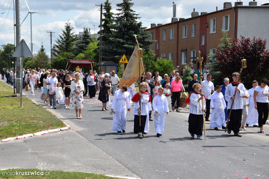 Boże Ciało w Polanowicach - wspomnienie TvK Polanowice