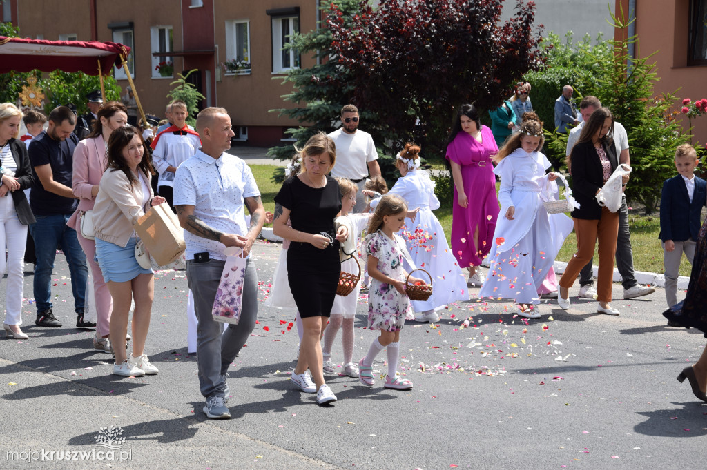 Boże Ciało w Polanowicach - wspomnienie TvK Polanowice
