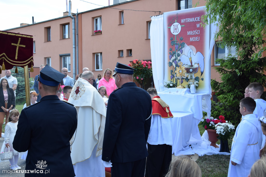 Boże Ciało w Polanowicach - wspomnienie TvK Polanowice