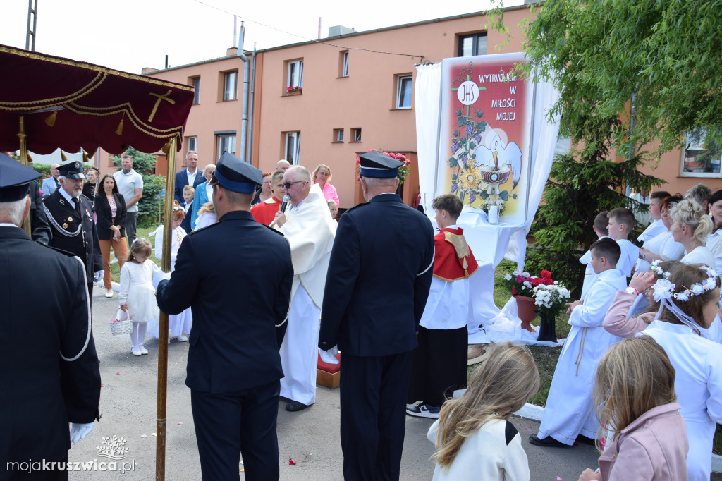Boże Ciało w Polanowicach - wspomnienie TvK Polanowice