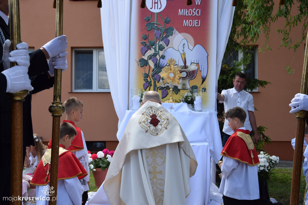 Boże Ciało w Polanowicach - wspomnienie TvK Polanowice