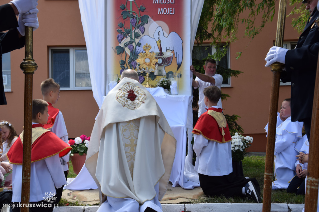 Boże Ciało w Polanowicach - wspomnienie TvK Polanowice