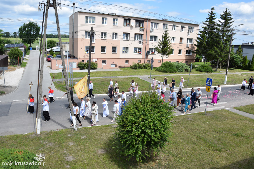 Boże Ciało w Polanowicach - wspomnienie TvK Polanowice