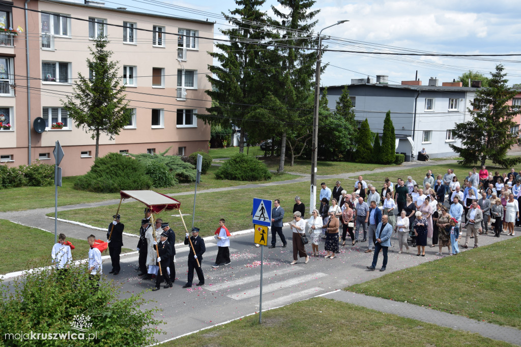 Boże Ciało w Polanowicach - wspomnienie TvK Polanowice